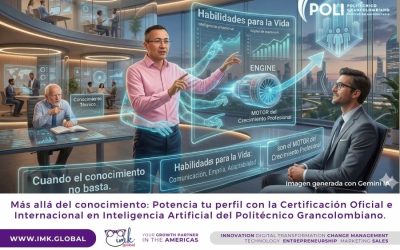 Más allá del conocimiento: Potencia tu perfil con la Certificación Oficial e Internacional en IA del Politécnico Grancolombiano.