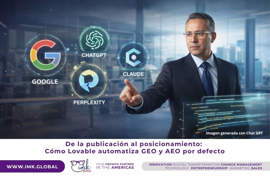 De la publicación al posicionamiento: Cómo Lovable automatiza GEO y AEO por defecto